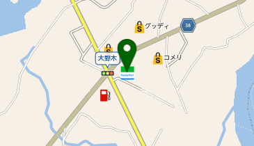 ファミリーマートわたらい大野木 共同出張所(イーネットATM)の地図画像