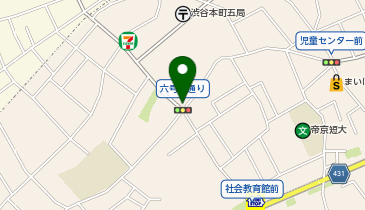 リコス渋谷本町5丁目 共同出張所(イーネットATM)の地図画像