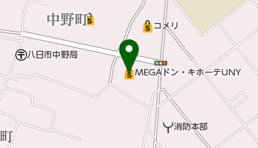 ユニーMEGAドン・キホーテUNY東近江 共同出張所(イーネットATM)の地図画像