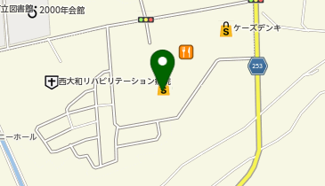 ユニーMEGAドン・キホーテUNY西大和 共同出張所(イーネットATM)の地図画像