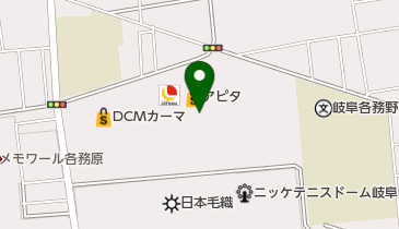 ユニーアピタ各務原 共同出張所(イーネットATM)の地図画像