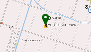 ユニーMEGAドン・キホーテUNY吉良 共同出張所(イーネットATM)の地図画像