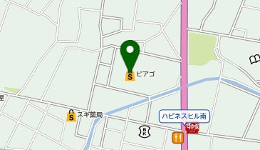 ユニーピアゴ幸田 共同出張所(イーネットATM)の地図画像