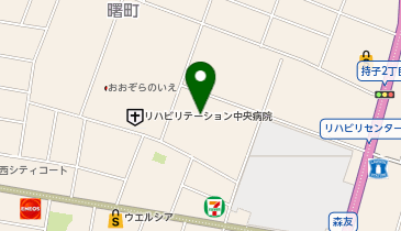 光洋兵庫県立リハビリテーション中央病院売店 共同出張所(イーネットATM)の地図画像