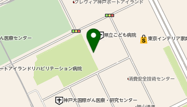 光洋兵庫県立こども病院売店 共同出張所(イーネットATM)の地図画像