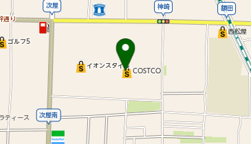 コストコホールセール尼崎倉庫 共同出張所(イーネットATM)の地図画像