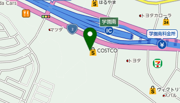 コストコホールセール神戸倉庫 共同出張所(イーネットATM)の地図画像