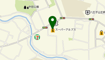 スーパーアルプス中野 共同出張所(イーネットATM)の地図画像