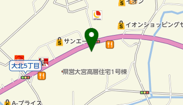 MEGAドン・キホーテ名護 共同出張所(イーネットATM)の地図画像