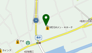 MEGAドン・キホーテうるま 共同出張所(イーネットATM)の地図画像