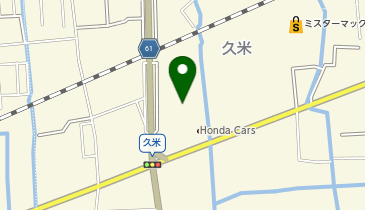 ポプラnikko久米 共同出張所(イーネットATM)の地図画像