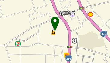 ポプラ熊本嘉島 共同出張所(イーネットATM)の地図画像