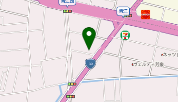 ポプラnikko泉田 共同出張所(イーネットATM)の地図画像