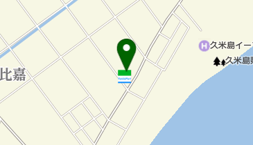ファミリーマート久米島イーフビーチ前 共同出張所(イーネットATM)の地図画像