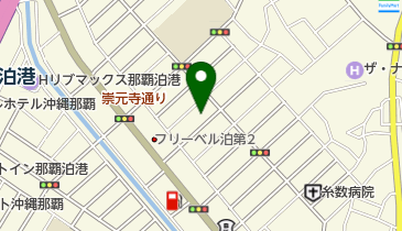 ファミリーマートコンフォート泊 共同出張所(イーネットATM)の地図画像