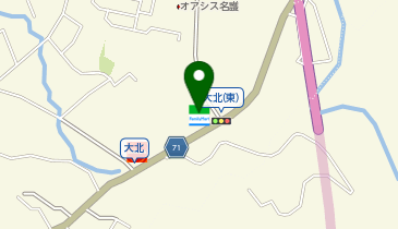 ファミリーマート名護大北三丁目 共同出張所(イーネットATM)の地図画像