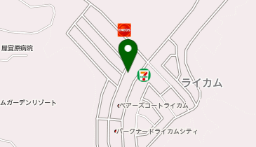 ファミリーマート北中ライカム 共同出張所(イーネットATM)の地図画像