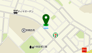 ファミリーマート那覇西高校前 共同出張所(イーネットATM)の地図画像