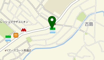 ファミリーマート古島 共同出張所(イーネットATM)の地図画像