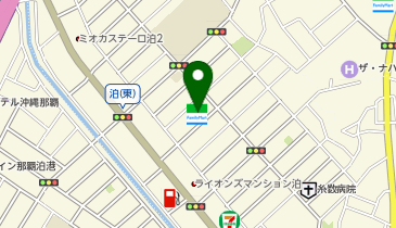 ファミリーマートコンフォート泊 共同出張所(イーネットATM)の地図画像