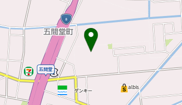 全日本食品能美寺井 共同出張所(イーネットATM)の地図画像