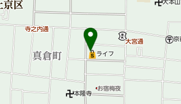 ライフ智恵光院 共同出張所(イーネットATM)の地図画像
