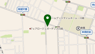 ライフ川崎塚越 共同出張所(イーネットATM)の地図画像