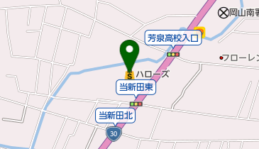 ハローズ当新田 共同出張所(イーネットATM)の地図画像