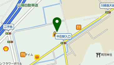 ハローズ中庄 共同出張所(イーネットATM)の地図画像