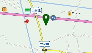 ハローズ大林 共同出張所(イーネットATM)の地図画像