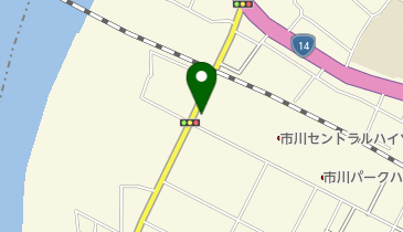 デイリーヤマザキ市川南3丁目 共同出張所(イーネットATM)の地図画像