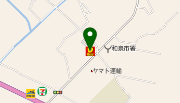 デイリーヤマザキ和泉一条院町 共同出張所(イーネットATM)の地図画像