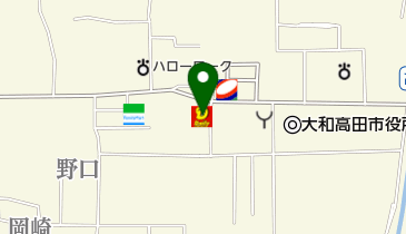 デイリーヤマザキ大和高田中町 共同出張所(イーネットATM)の地図画像