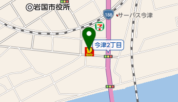 デイリーヤマザキ岩国今津 共同出張所(イーネットATM)の地図画像