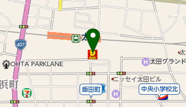 デイリーヤマザキ太田駅南口 共同出張所(イーネットATM)の地図画像
