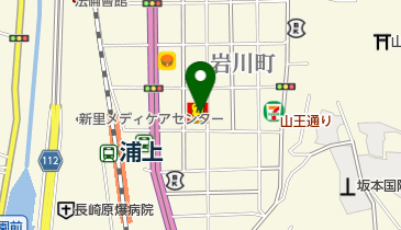 デイリーヤマザキ長崎浦上駅前通り 共同出張所(イーネットATM)の地図画像