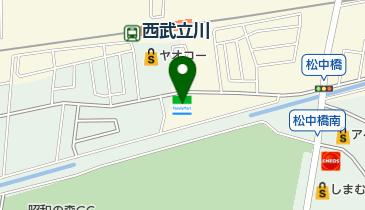 ファミリーマート西武立川 共同出張所(イーネットATM)の地図画像