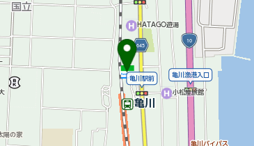 ファミリーマートJR亀川駅前 共同出張所(イーネットATM)の地図画像