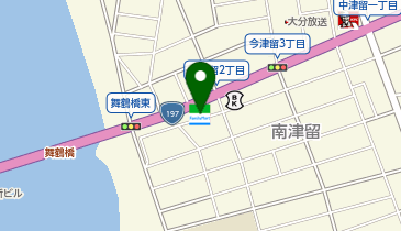 ファミリーマート大分南津留 共同出張所(イーネットATM)の地図画像
