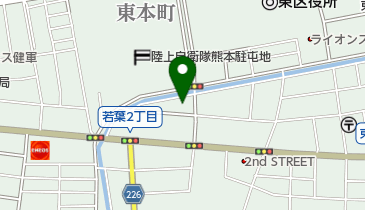 ファミリーマート熊本秋津新町 共同出張所(イーネットATM)の地図画像
