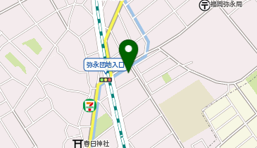 ファミリーマート福岡弥永4丁目 共同出張所(イーネットATM)の地図画像