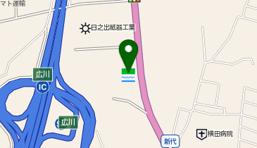 ファミリーマート八女新代 共同出張所(イーネットATM)の地図画像