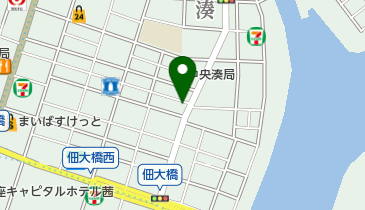 ファミリーマート湊二丁目 共同出張所(イーネットATM)の地図画像