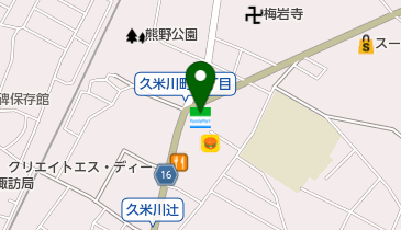 ファミリーマート久米川辻 共同出張所(イーネットATM)の地図画像