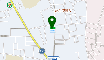 ファミリーマート西東京東町六丁目 共同出張所(イーネットATM)の地図画像
