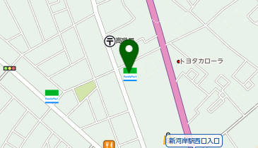 ファミリーマート川越砂新田東 共同出張所(イーネットATM)の地図画像