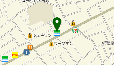 ファミリーマート市川欠真間 共同出張所(イーネットATM)の地図画像