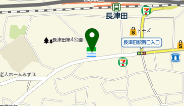 ファミリーマート横浜長津田町 共同出張所(イーネットATM)の地図画像