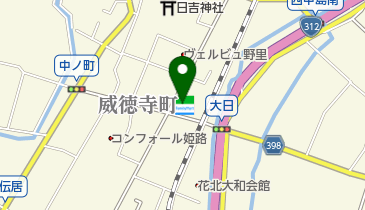 ファミリーマート梅ヶ枝町 共同出張所(イーネットATM)の地図画像