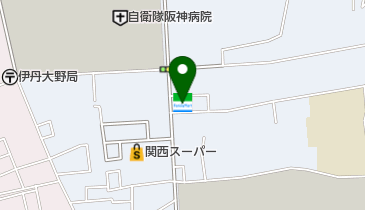 ファミリーマート川西久代 共同出張所(イーネットATM)の地図画像